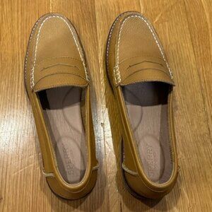Sperry Seaport Penny Loafer Medium Beige